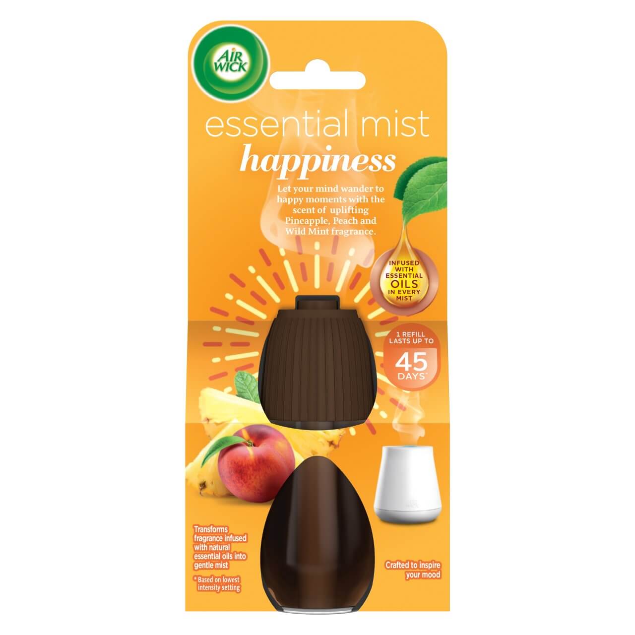 AIR WICK ESSENTIAL MIST REFILL HAPPINESS 20ML